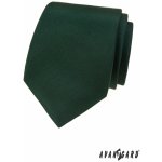 Avantgard Tmavě zelená kravata matná 559 - 7924 Velikost: šířka 7 cm – Zboží Mobilmania