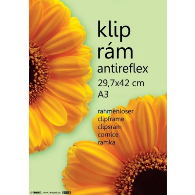 Tradag Klip antireflex 29,7x42 - A3 – Sleviste.cz