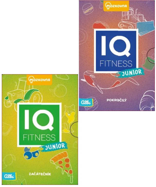 Albi Hra karetní IQ Fitness Junior Mozkovna 2 varianty