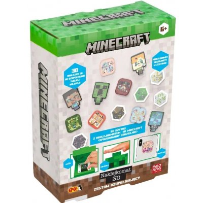 Epee Sada pro výrobu 3D samolepek z Minecraftu – Hledejceny.cz