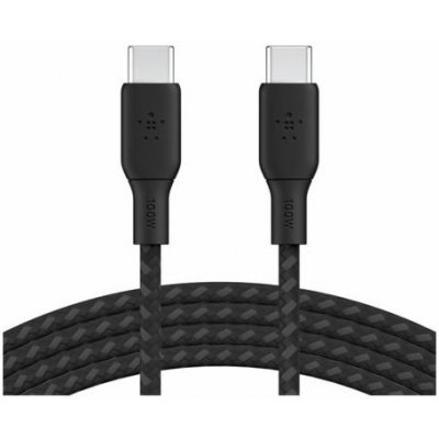 Belkin kábel Boost Charge Double-Braided USB-C to USB-C 100W 3m - Black – Zbozi.Blesk.cz