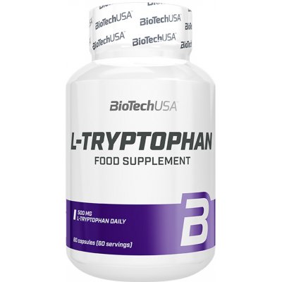 BioTech L-Tryptophan 60 kapslí – Hledejceny.cz