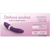 Dárkový poukaz Dárkový poukaz v hodnotě 2000 Kč