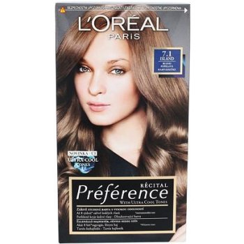 L'Oréal Préferénce 7.1 Island Blond popelavá