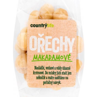 Country Life Makadamové ořechy jádra 80 g