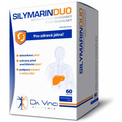 DaVinci Silymarin Duo 60 tablet – Hledejceny.cz