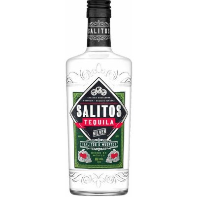 Salitos Tequila Silver 38% 0,7 l (holá láhev) – Zboží Dáma