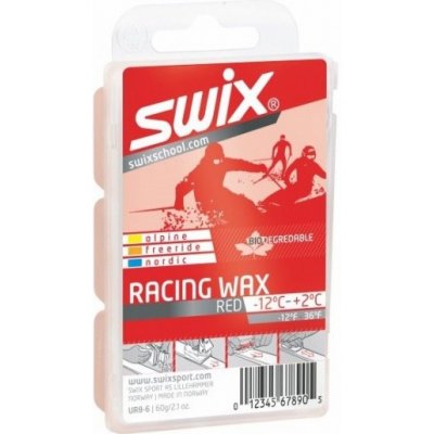 Swix UR8 Racing Wax Red -12/+2°C 60 g 111529 – Hledejceny.cz