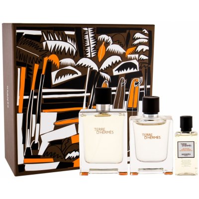 Hermes Terre d´Hermes EDT 100 ml + EDT 5 ml + sprchový gel 40 ml dárková sada – Zbozi.Blesk.cz