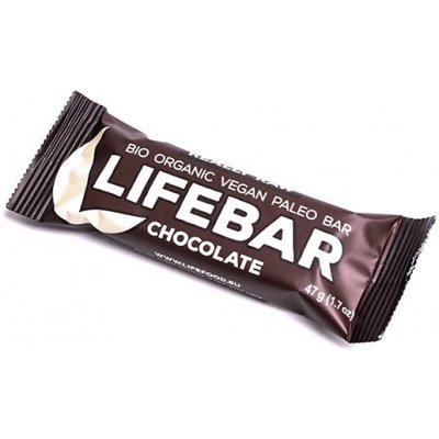 tyčinka Lifefood Lifebar Bio Raw čokoládová 47g