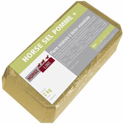 Horse Line Solný liz pro koně Roc s příchutí jablka 2 kg – Hledejceny.cz