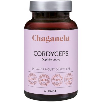 Chaganela Extrakt z cordycepsu 60 kapslí