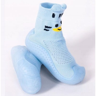 Ponožky s gumovou podrážkou pro výuku chůze – Zboží Dáma