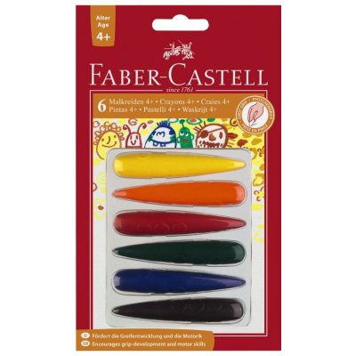 Faber-Castell pastelky na svíčky 6 ks – Zbozi.Blesk.cz