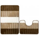 Nej-koberce Vic béžová hnědá 40x50 cm a 50x80 cm – Zboží Dáma