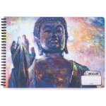 Oxybag Skicák A4 twin wire 40 listů 190 g/m2 Budha 8 83622 – Hledejceny.cz