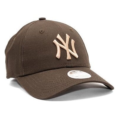 New Era 9FORTY Womens MLB League Essential New York Yankees Dark Brown / Camel – Zboží Mobilmania