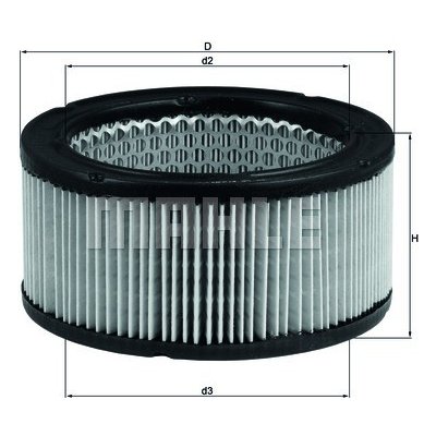 Vzduchový filtr MAHLE LX 213 – Hledejceny.cz