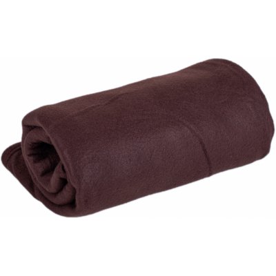 TiaHome Deka Fleece tmavě hnědá 150x200 – Zboží Mobilmania