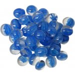 Chessex Skleněné žetony Gaming Glass Stones Catseye Dark Blue – Zbozi.Blesk.cz