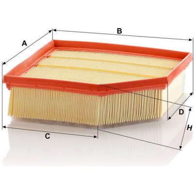 MANN-FILTER Vzduchový filtr MANN C23129 (MF C23129) – Hledejceny.cz