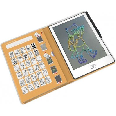 Kidywolf Kreslící tablet Kidydraw mini Zvířátka kolem světa – Sleviste.cz