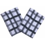 Sleep-well Utěrky extra savé Káro modré Utěrka Ba Extra savá 50x70 Káro modré 3 ks – Sleviste.cz