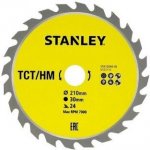Stanley 13040 Pilový kotouč TCT/HM pro podélné řezy 210 x 30 mm, 24 zubů – Zboží Mobilmania