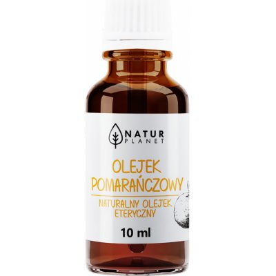 Natur Planet Esenciální Pomerančový olej 10 ml – Zboží Mobilmania