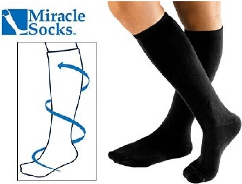 Kompresní zdravotní ponožky Miracle Socks 2 páry