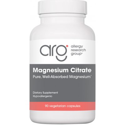 Allergy Research Group Magnesiumcitrát 90 kapslí – Hledejceny.cz