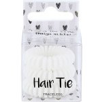 2K Hair Tie spirálovité gumičky do vlasů 3 ks odstín white pro ženy – Zboží Mobilmania
