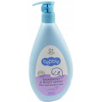 Bebble dětský šampon a mycí gel s levandulí 400 ml