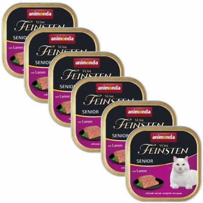 Animonda Vom Feinsten Senior jehněčí 6 x 100 g – Hledejceny.cz