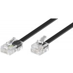 Goobay 68530 telefonní RJ45 - RJ11, 3m, černý – Zbozi.Blesk.cz