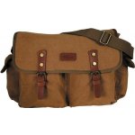 Taška přes rameno Canvas "PT" hnědá – Sleviste.cz