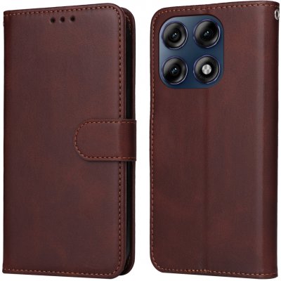 VSECHNONAMOBIL SMOOTH peněženkové pouzdro pro Motorola Edge 70 Pro hnědé 148735 – Zboží Živě