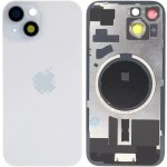 Kryt Apple iPhone 15 Sklo Zadního Housingu + Sklíčko Kamery + Kovová Destička + Magsafe Magnet modrý – Hledejceny.cz