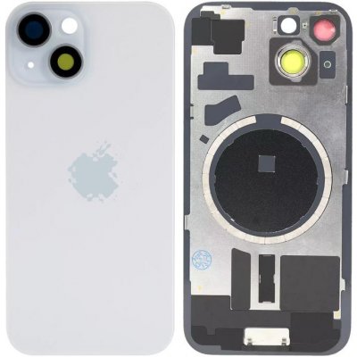 Kryt Apple iPhone 15 Sklo Zadního Housingu + Sklíčko Kamery + Kovová Destička + Magsafe Magnet modrý – Hledejceny.cz