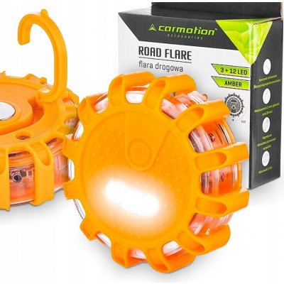 Carmotion Výstražné světlo s magnetem a háčkem, 12 LED + 3 LED – Sleviste.cz
