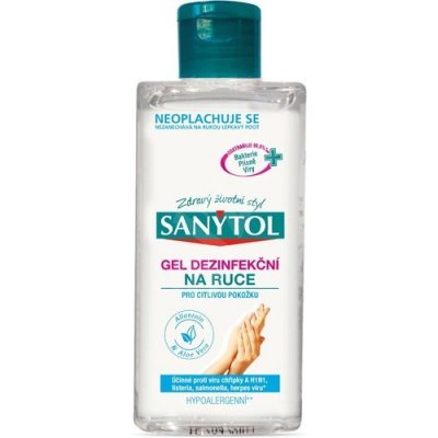 Sanytol dezinfekční gel na ruce sensitive 75 ml – Hledejceny.cz