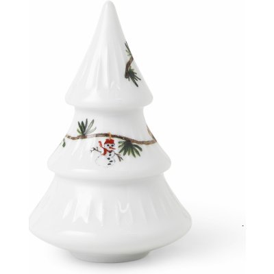 KÄHLER Vánoční dekorace Hammershøi Christmas Tree 10 cm multi barva porcelán – Hledejceny.cz