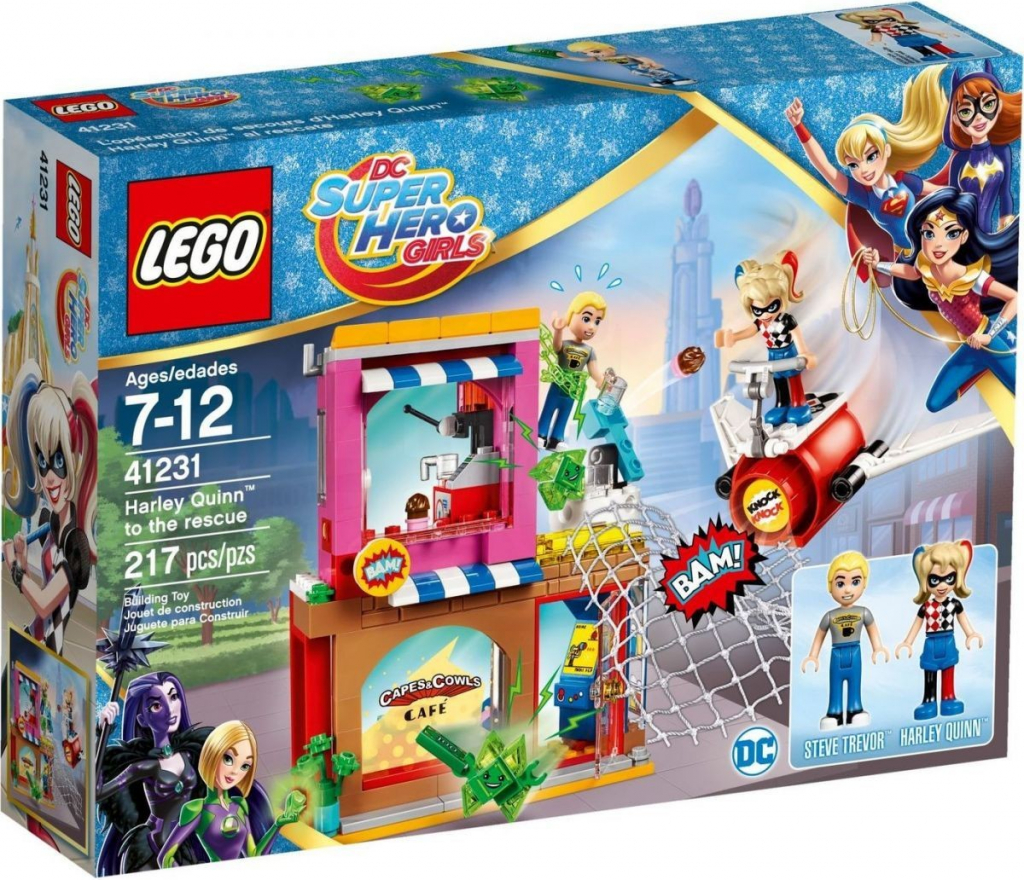 LEGO® Super Heroes GIRLS 41231 Harley Quinn spěchá na pomoc