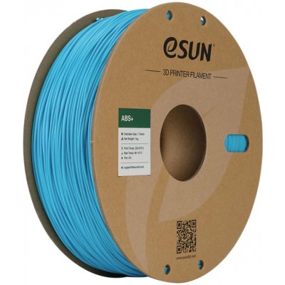 eSUN ABS+ Light Blue, 1,75 mm / 1 kg – Zboží Živě