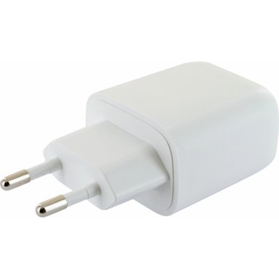 Schwaiger Rychlonabíječka USB-A/USB-C, 20W/230V, bílá – Zboží Živě