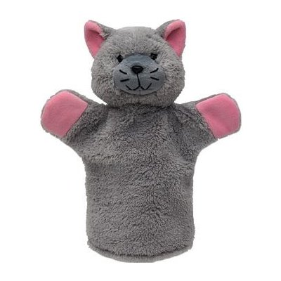 Moravská Ústředna Brno Kočka zvukový maňásek 25 cm – Zboží Dáma