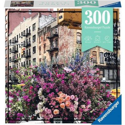 RAVENSBURGER Moment: Květiny v New Yorku 300 dílků