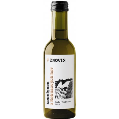 Znovín Znojmo Sauvignon Pozdní sběr 13% 0,187 l (holá láhev) – Hledejceny.cz