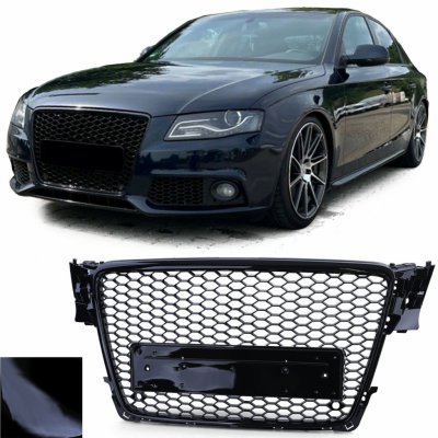 Maska Audi A4 B8 8K (2007-2011) - černá lesklá | Zboží Auto