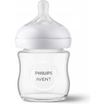 Avent Philips láhev Natural Response skleněná transparentní 120 ml – Hledejceny.cz